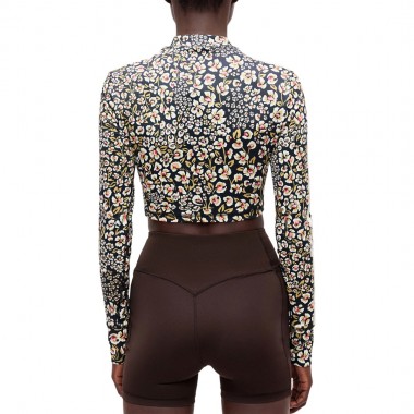 ADIDAS X FARM RIO W TRAINING LONG SLEEVE BLACK/CREWHT/MULTCO