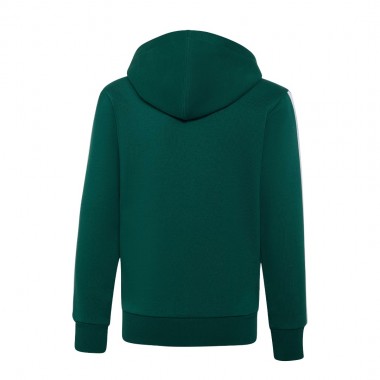 ADIDAS ESSENTIALS JUNIOR FULL ZIP HOODIE CGREEN/WHITE