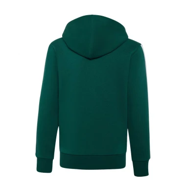 ADIDAS ESSENTIALS JUNIOR FULL ZIP HOODIE CGREEN/WHITE