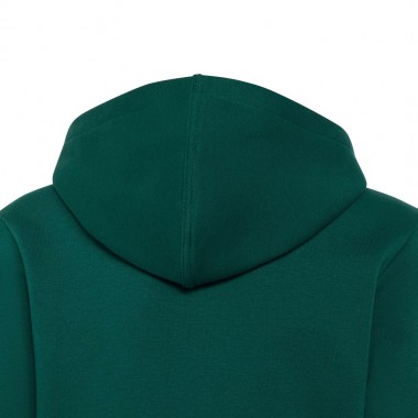 ADIDAS ESSENTIALS JUNIOR FULL ZIP HOODIE CGREEN/WHITE