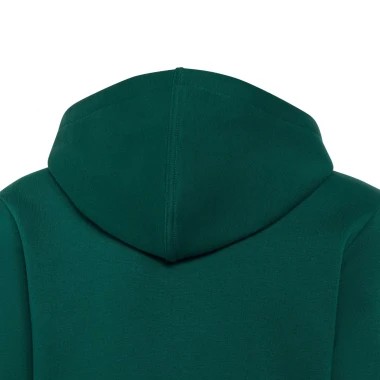 ADIDAS ESSENTIALS JUNIOR FULL ZIP HOODIE CGREEN/WHITE