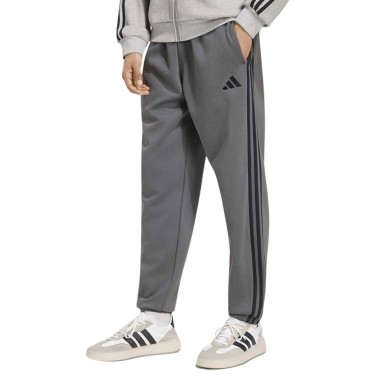 ADIDAS ESSENTIALS 3-STR TAPERED CUFFED SWEATPANTS GREFIV/BLACK