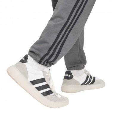 ADIDAS ESSENTIALS 3-STR TAPERED CUFFED SWEATPANTS GREFIV/BLACK