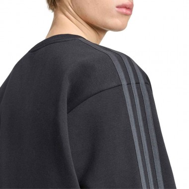 ADIDAS ESSENTIALS 3-STRIPES SWEATSHIRT BLACK/CARBON