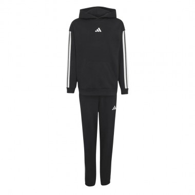 ADIDAS ESSENTIALS 3-STRIPES JUNIOR TRACKSUIT BLACK