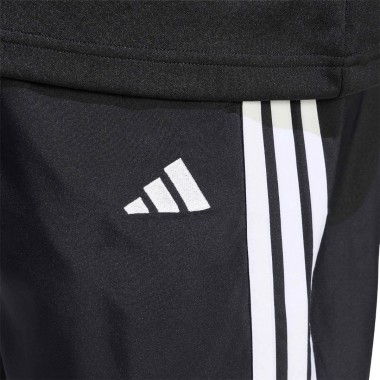 ADIDAS ESSENTIALS 3-S LITE WOVEN TAPERED CUFFED PANTS BLK/WHITE