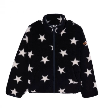 ROXY LIKE ELECTRICITY K ZIP POLAR FLEECE ANTHRACITE STARZ