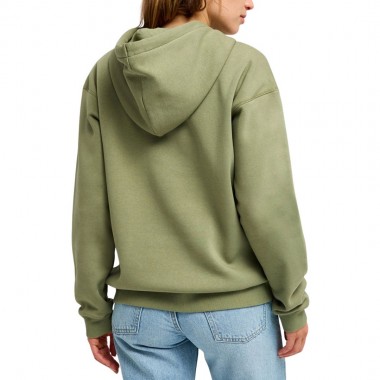 ROXY SURF STOKED W HOODIE BRUSHED ART OIL GREEN