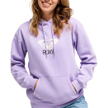 ROXY SURF STOKED W HOODIE BRUSHED ART VIOLA