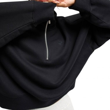 ROXY EVERFREE W HALF ZIP FLEECE ANTHRACITE