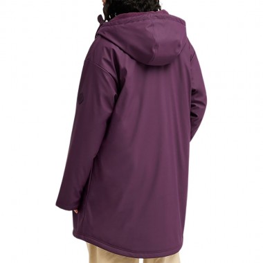 ROXY RAIN ROAD W HOODED POLAR ZIP JACKET BLACKBERRY WINE