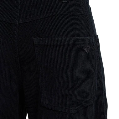 ROXY SKY IS HIGH W CORDUROY RELAXED CARGO PANTS BLACK