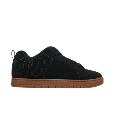 DC COURT GRAFFIK SHOES BLACK/GUM