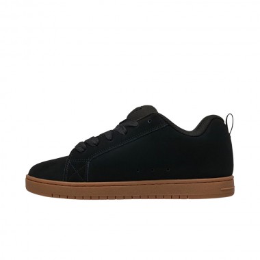 DC COURT GRAFFIK SHOES BLACK/GUM