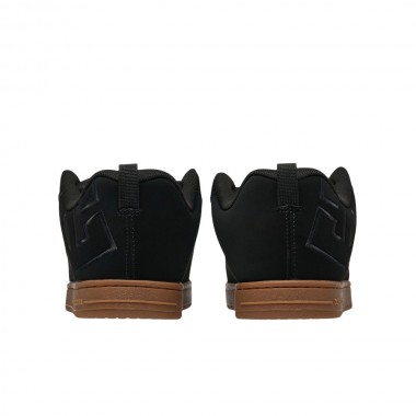 DC COURT GRAFFIK SHOES BLACK/GUM