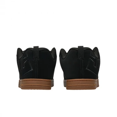 DC COURT GRAFFIK SHOES BLACK/GUM