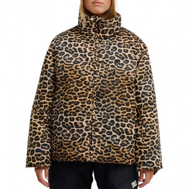 DC AURA 10K W SNOW PUFFER JACKET DC FAUXCAT