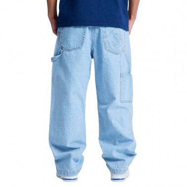 DC BAGGY DENIM CARPENTER PANTS INDIGO LIGHT