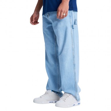 DC BAGGY DENIM CARPENTER PANTS INDIGO LIGHT