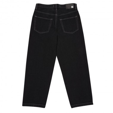 DC BAGGY DENIM PANTS BLACK TINT