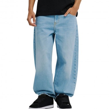 DC BARREL DENIM PANTS INDIGO LIGHT