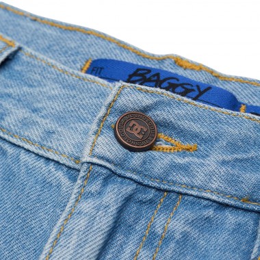 DC BARREL DENIM PANTS INDIGO LIGHT