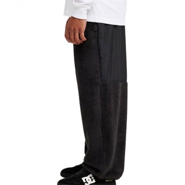 DC LYNX FLEECE PANTS BLACK