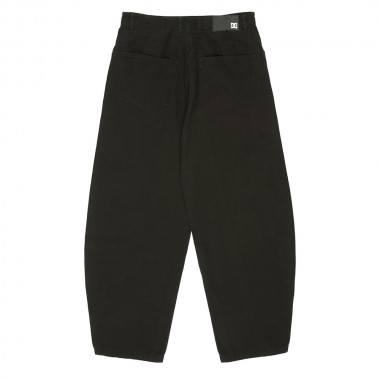 DC BARREL CANVAS PANTS BLACK