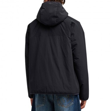DC COLDSTAG REVERSIBLE SHERPA ZIP HOODIE BLACK