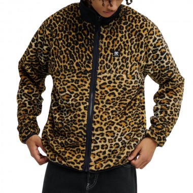 DC LYNX SHERPA ZIP FLEECE DC FAUXCAT