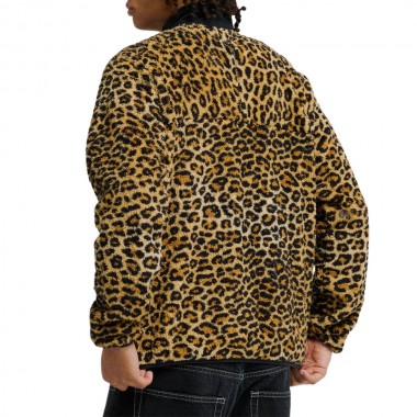 DC LYNX SHERPA ZIP FLEECE DC FAUXCAT