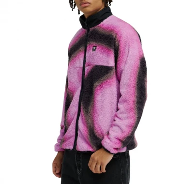 DC LYNX SHERPA ZIP FLEECE OFFSCALE LILAC