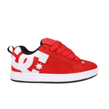 DC COURT GRAFFIK SHOES RED/WHITE