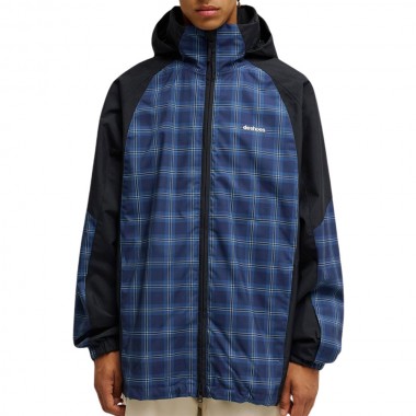DC TRACKSTAR 10K SNOW JACKET BLUEBIRD PLAID
