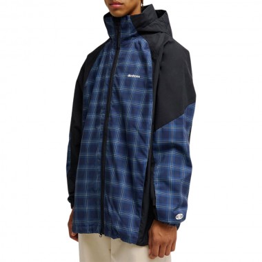 DC TRACKSTAR 10K SNOW JACKET BLUEBIRD PLAID