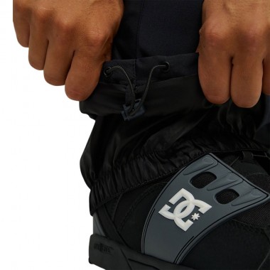 DC DOCILE 10K SNOW BIB BLACK