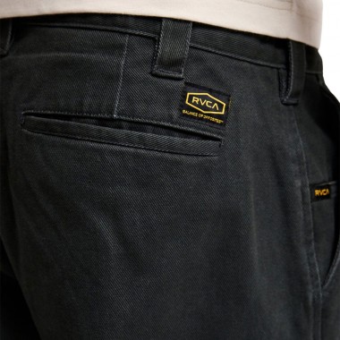RVCA DAYSHIFT AMERICANA CHINO PANTS PIRATE BLACK