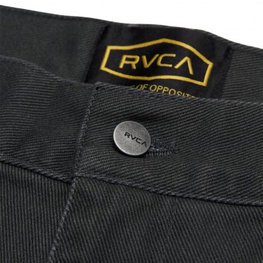 RVCA DAYSHIFT AMERICANA CHINO PANTS PIRATE BLACK