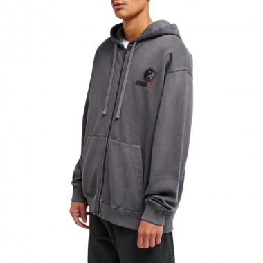 RVCA DALAS BALANCE ZIP HOODIE OFF BLACK