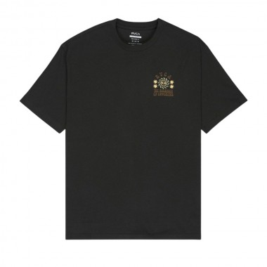 RVCA IRIS T-SHIRT PIRATE BLACK