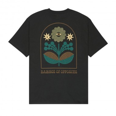 RVCA IRIS T-SHIRT PIRATE BLACK