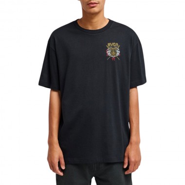 RVCA BUSHIDO T-SHIRT BLACK