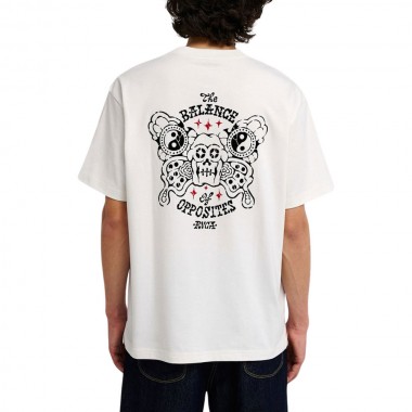RVCA DALAS BALANCE T-SHIRT SALT