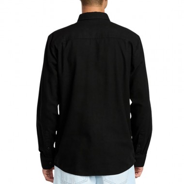 VOLCOM CADEN SOLID LS SHIRT ANTIQUE BLACK