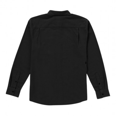 VOLCOM CADEN SOLID LS SHIRT ANTIQUE BLACK