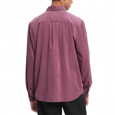 VOLCOM ZANDER CORD LS SHIRT ORCHID