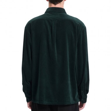 VOLCOM FOSTERED II CORD LS SHIRT SCARAB