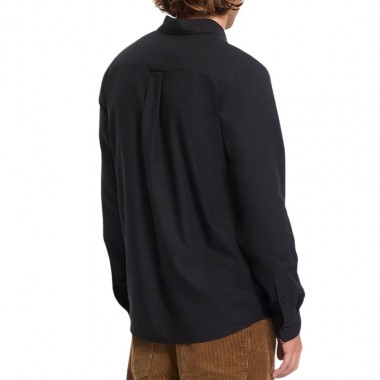 VOLCOM VEECO OXFORD LS SHIRT BLACK