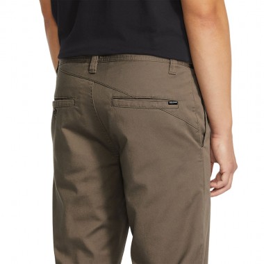 VOLCOM FRICKIN MODERN STRETCH PANTS MUSHROOM