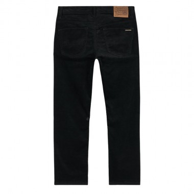 VOLCOM SOLVER 5 POCKET CORDUROY PANTS BLACK
